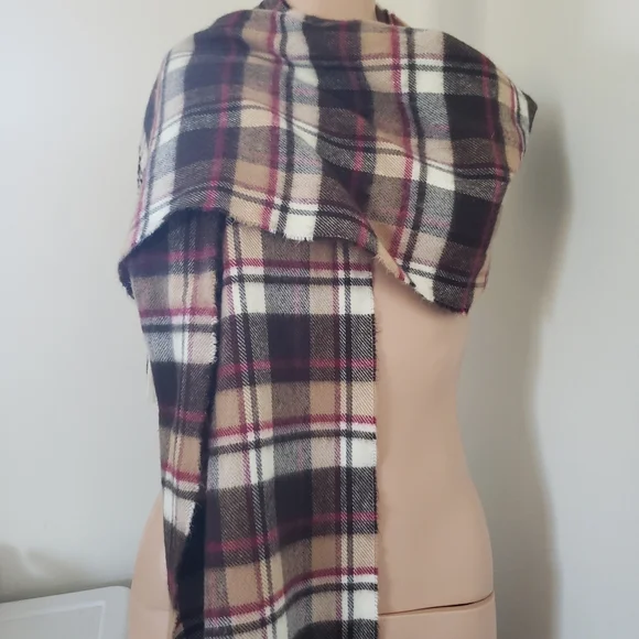 Disney Plaid Hidden Mickey Scarf - Picture 4 of 4